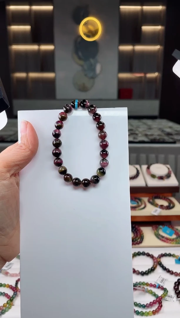 【闪购商品】碧玺单圈手串未镶嵌（多样性发一条）Q