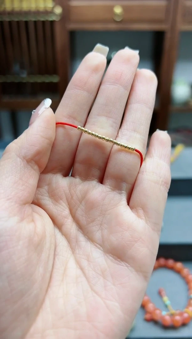 【闪购商品】18K金手饰18k金手绳*1 ZX