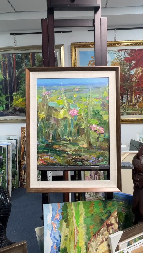 油画原创守护油画
