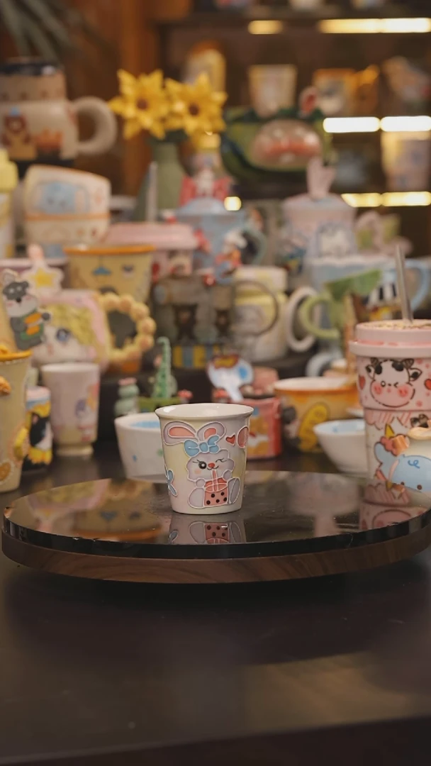 景德镇釉下彩绘设计师款式陶瓷