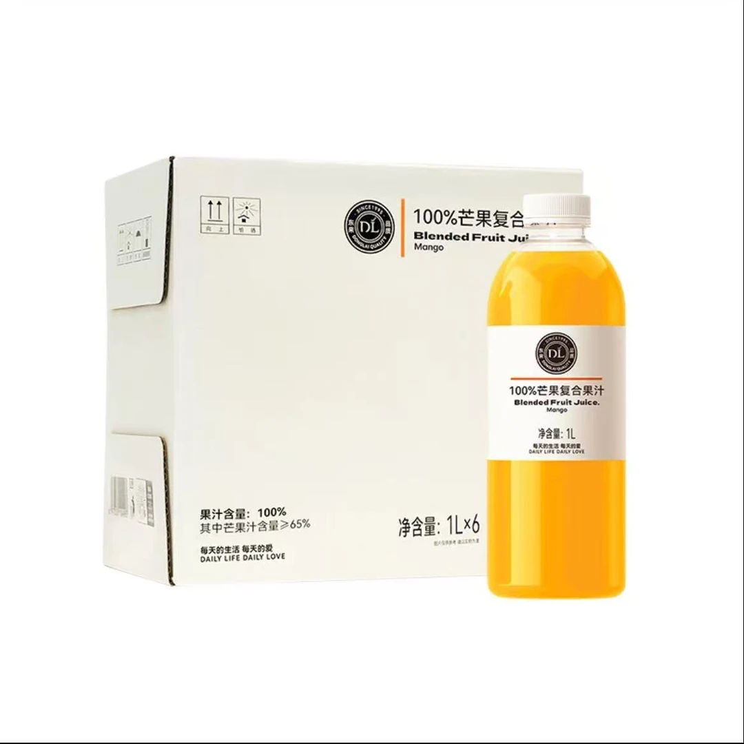许昌胖东来代购100%芒果复合果汁【整箱发货】