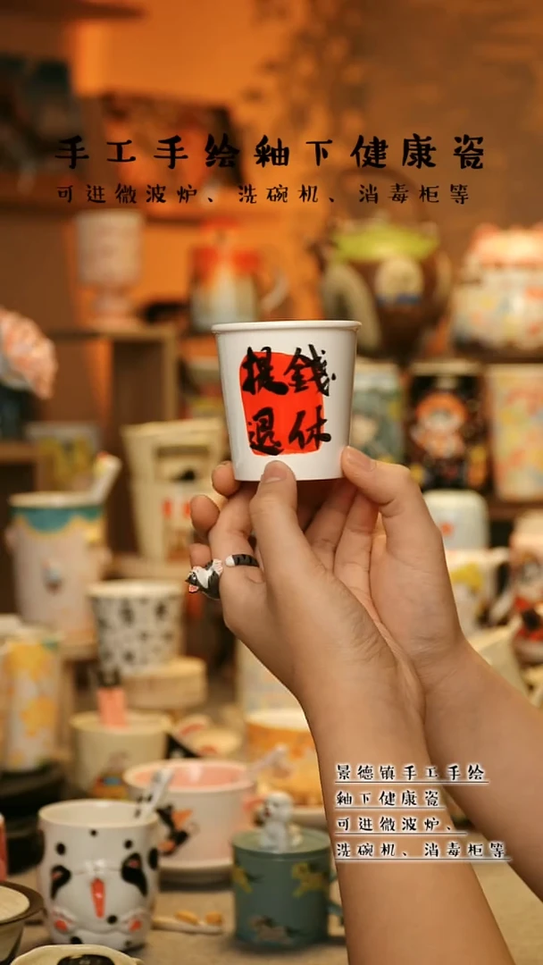 【闪购商品】景德镇高温釉下彩&W1008