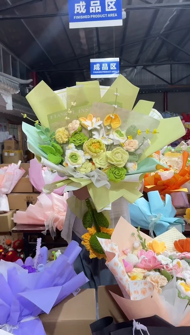 非遗手工定制花束，孤品清仓！！