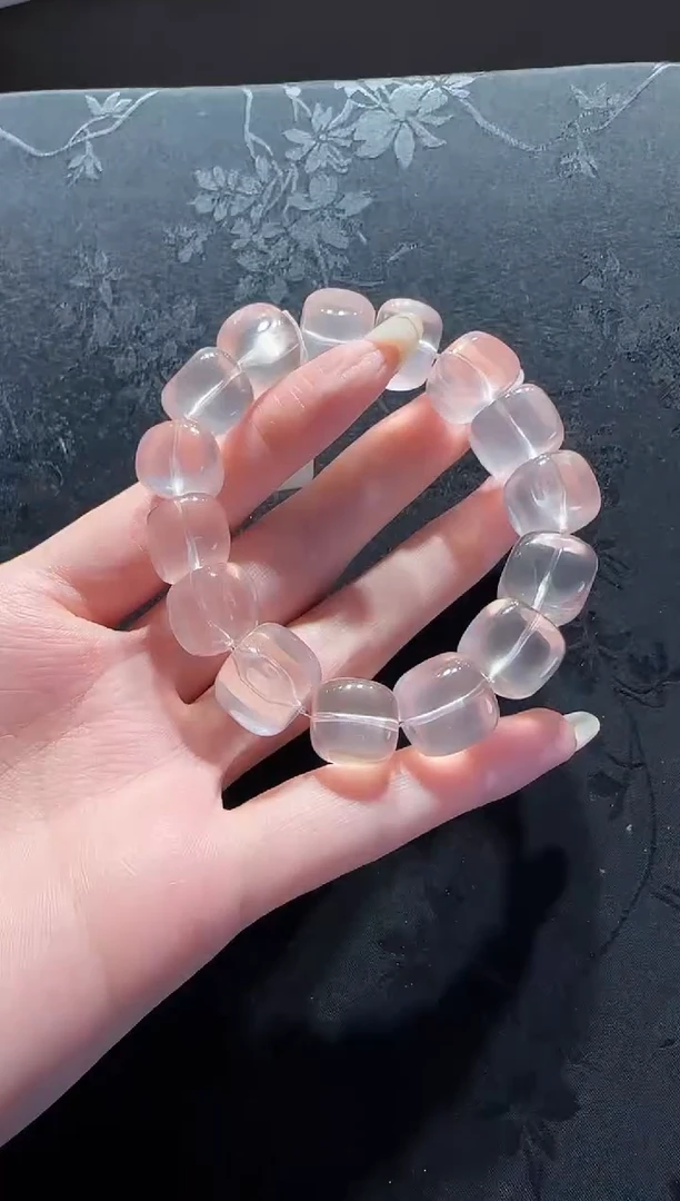 【闪购商品】水晶手串未镶嵌水晶方糖手串