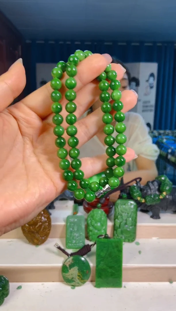 和田玉未镶嵌挂件1