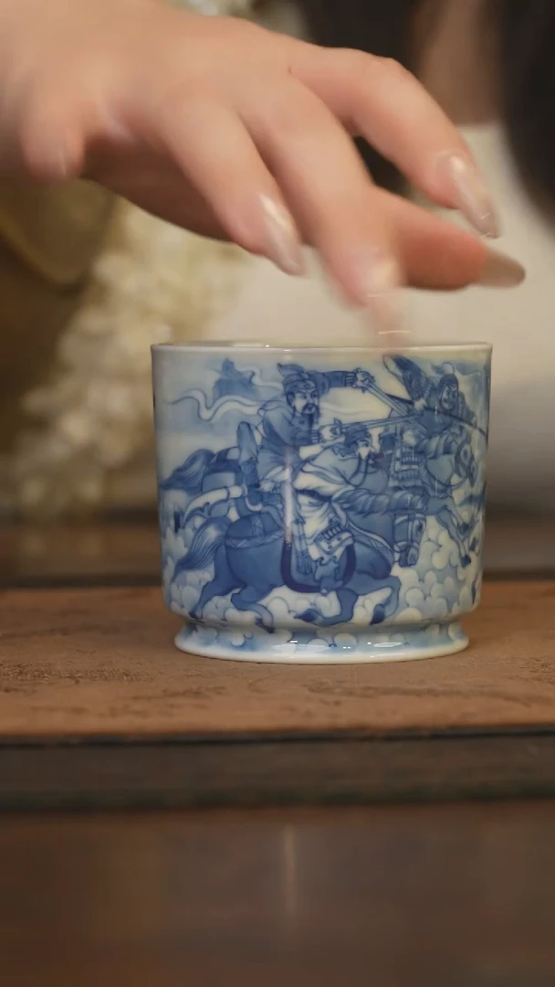 瓷片柴窑青花破价福利