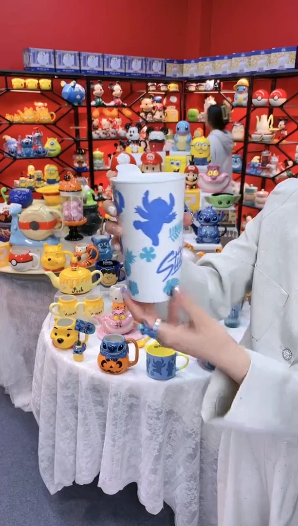 【闪购商品】1@@吏迪仔陶瓷咖啡杯