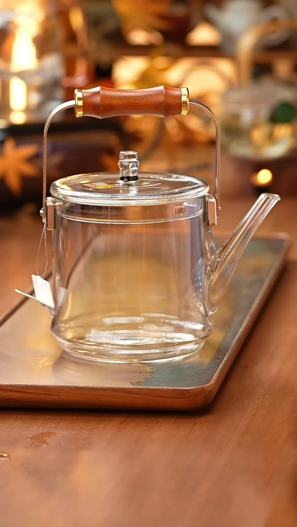 禾器/透明君若壶/滤片款/酸枝木