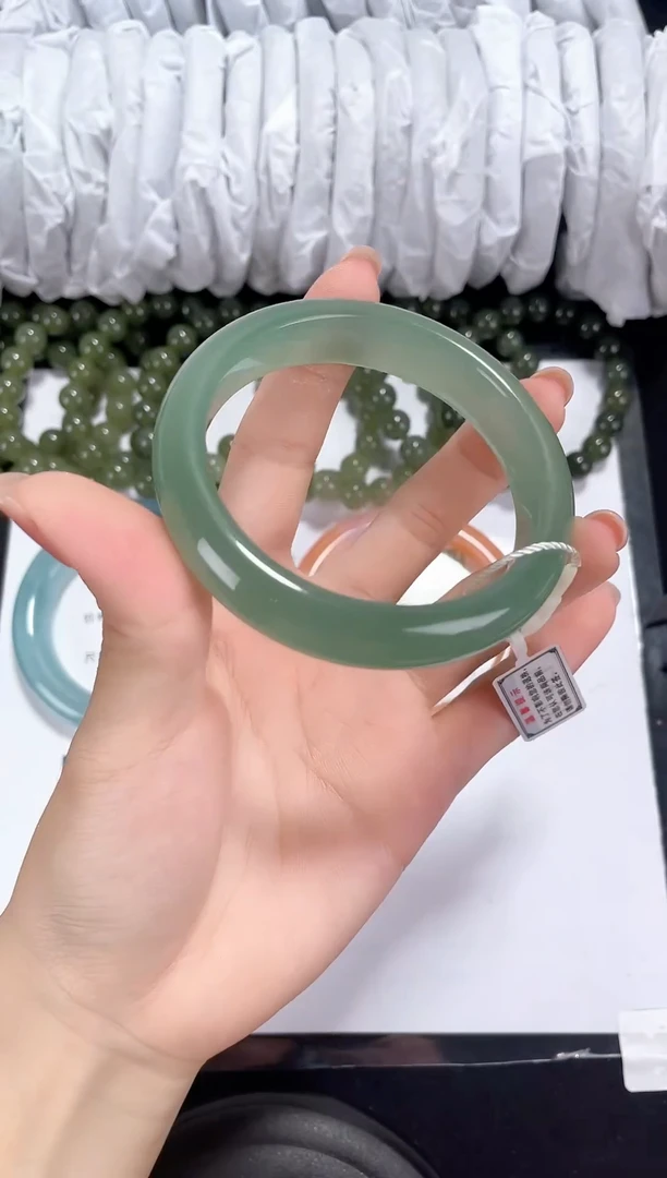 未镶嵌东陵石东陵玉045 圈口55-56