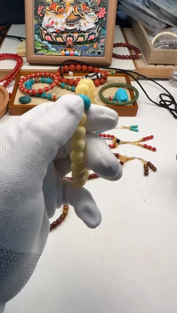 裸石蜜蜡未镶嵌冬*～手串手串