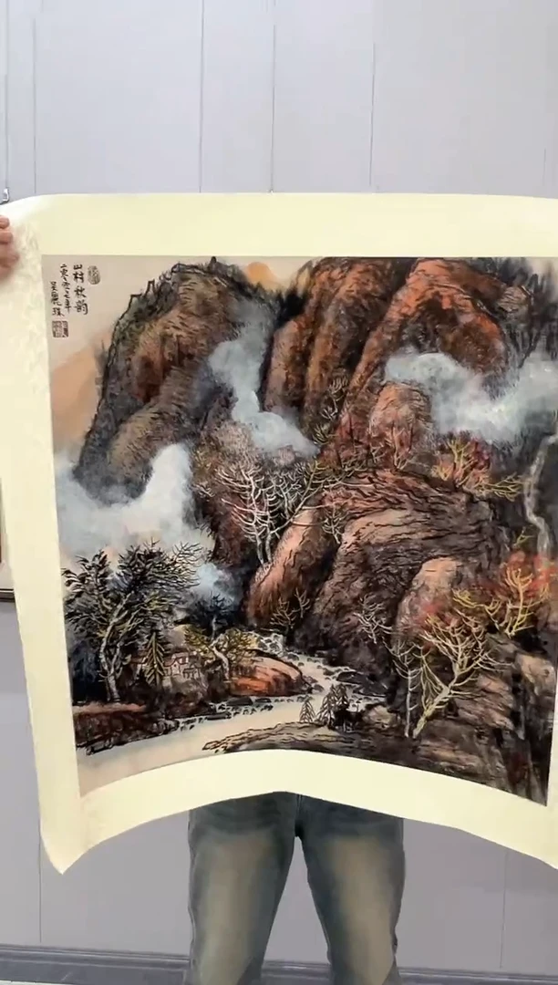 国画吴丽珠-4平尺-国画作品