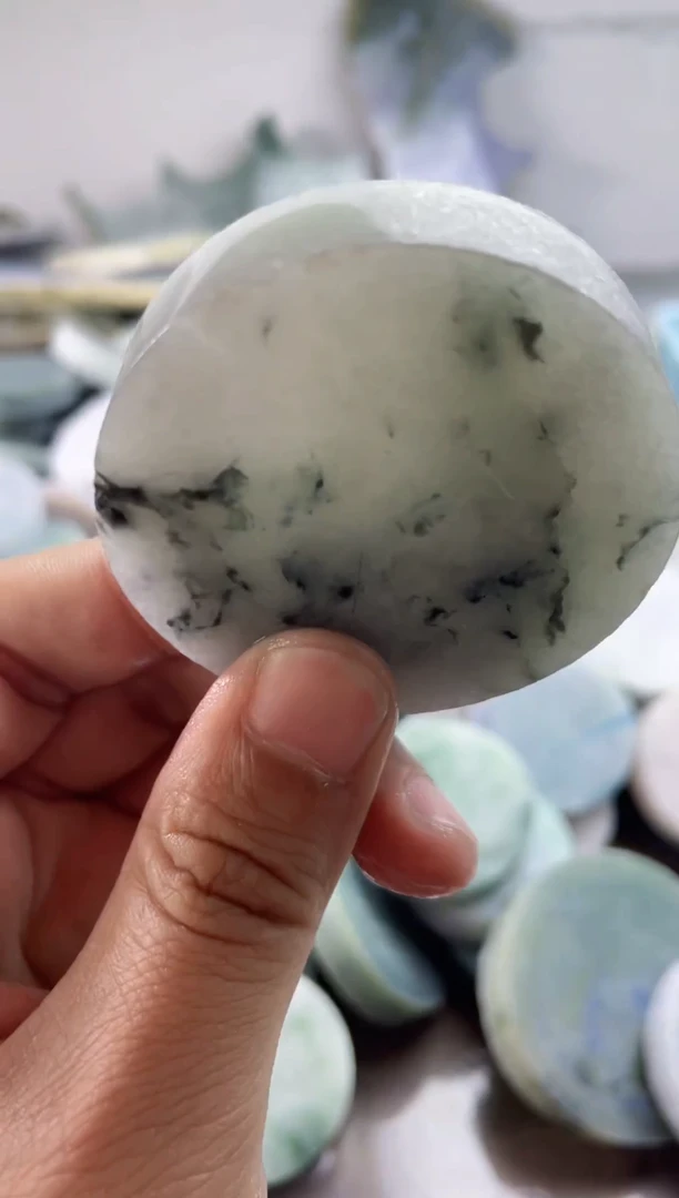 翡翠裸石天然缅甸A货翡翠473