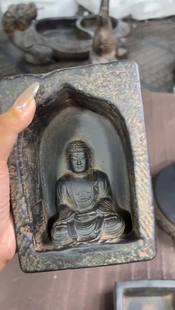 陶土【火山泥】佛龛