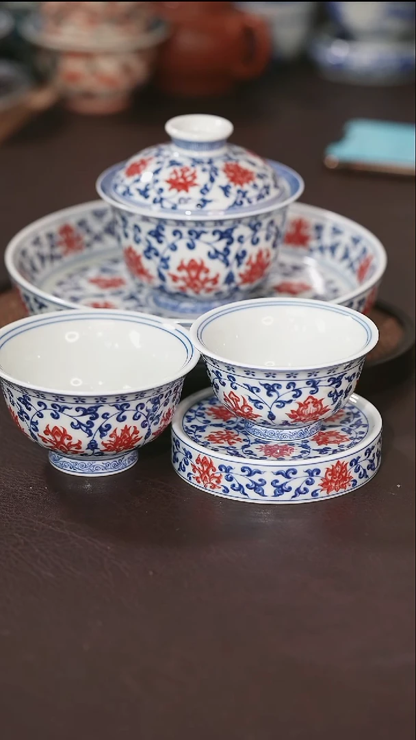 景德镇陶瓷/杯/盖碗/壶承A13