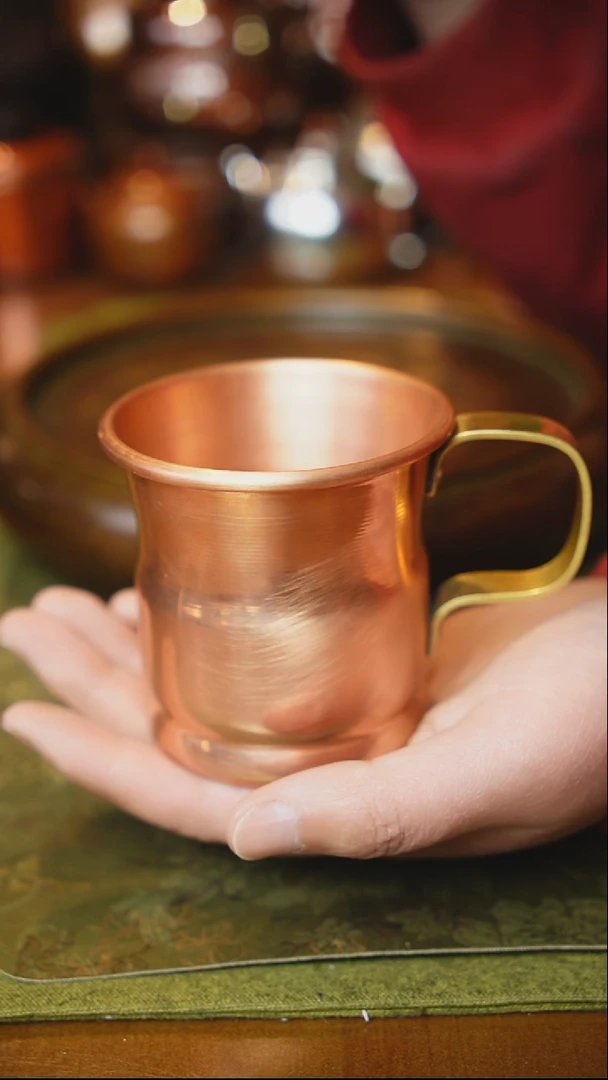 【闪购商品】紫铜鸡尾酒杯280毫升