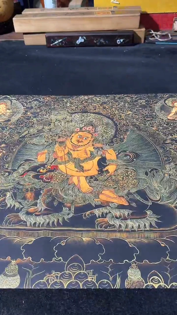 卷轴画藏式珍藏彩绘艺术馆117
