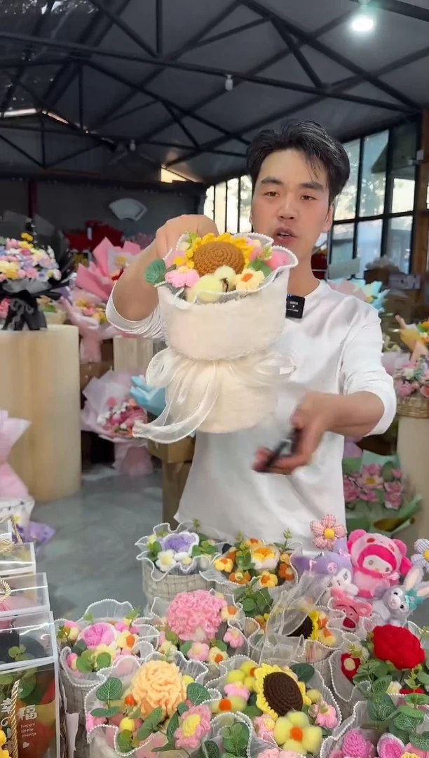 非遗手工定制花束，孤品清仓！！