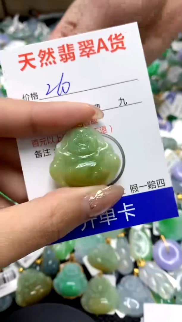 【闪购商品】翡翠颈饰18K金镶嵌111111111