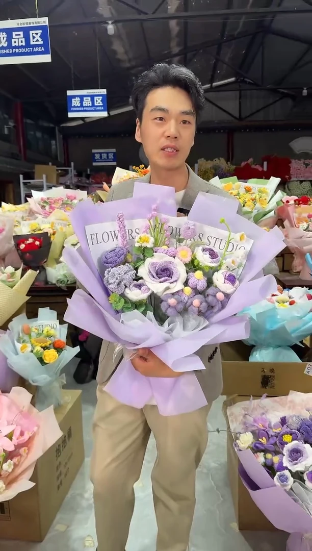 非遗手工花束，孤品定制！