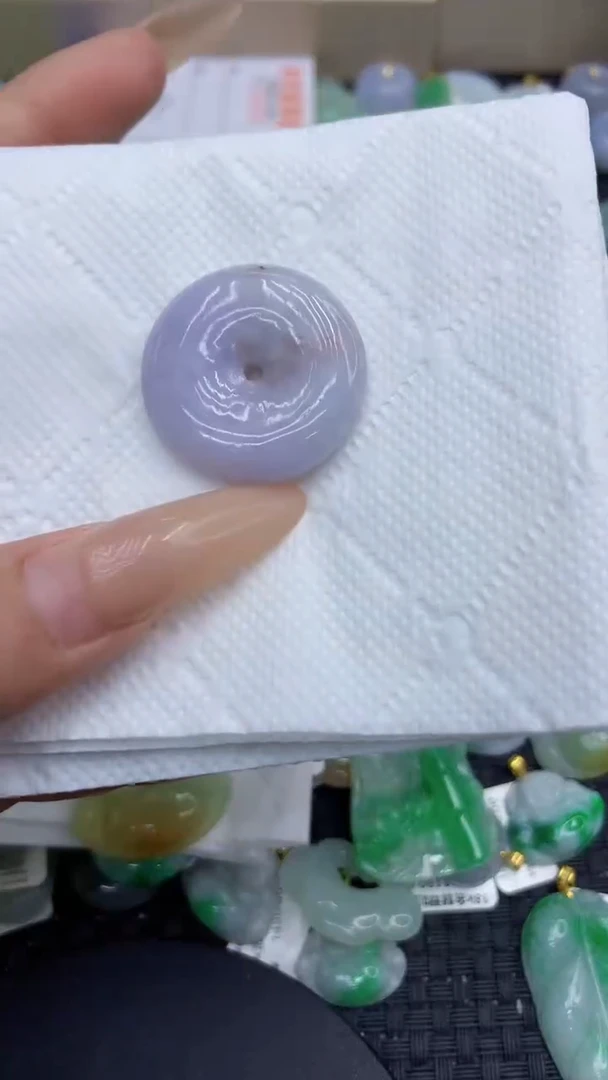 颈饰未镶嵌翡翠天然缅甸A货翡翠