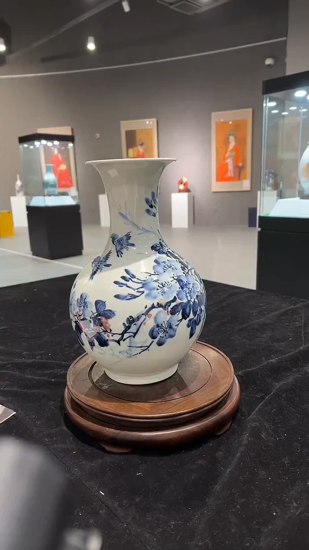 其他瓷崔景哲-瓷器-B小-梅香四溢