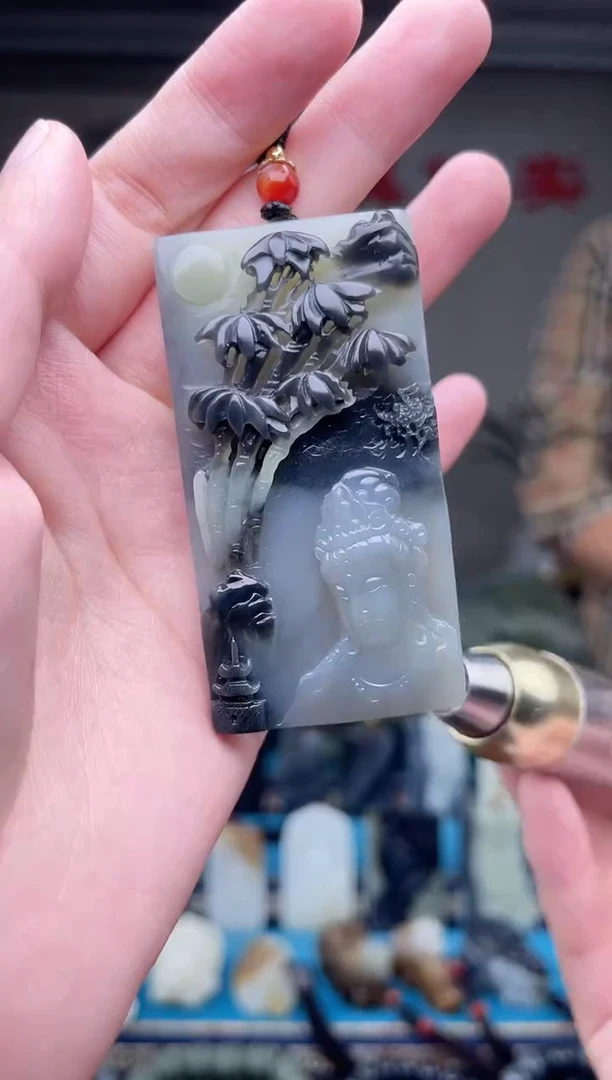 未镶嵌和田玉挂件1