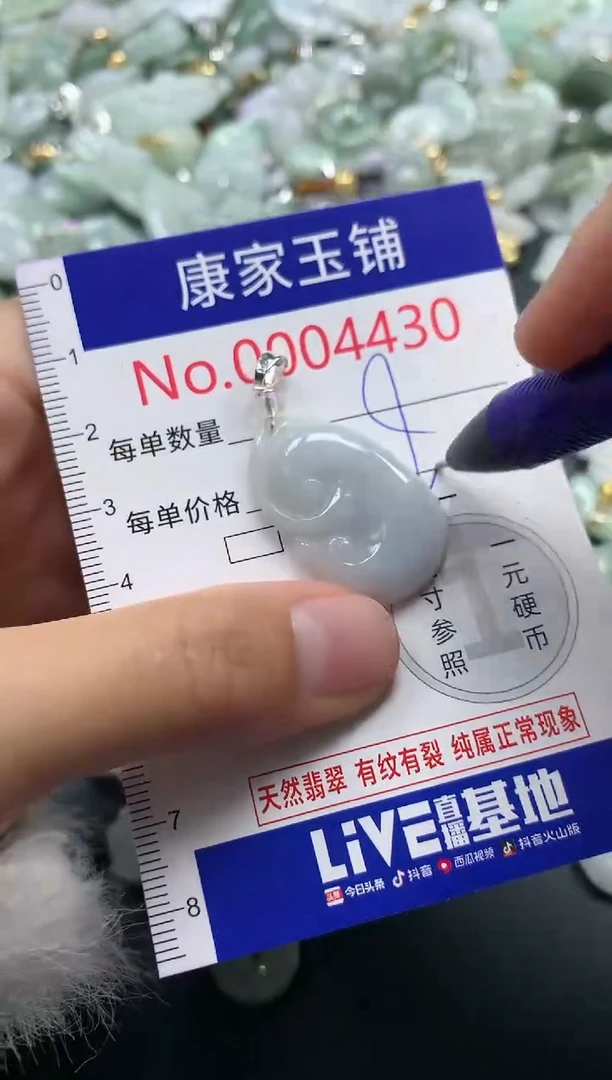 颈饰未镶嵌翡翠4430