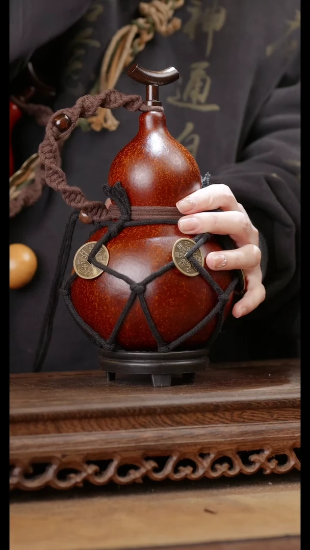 310号精品天然大漆酒葫芦一物一拍~