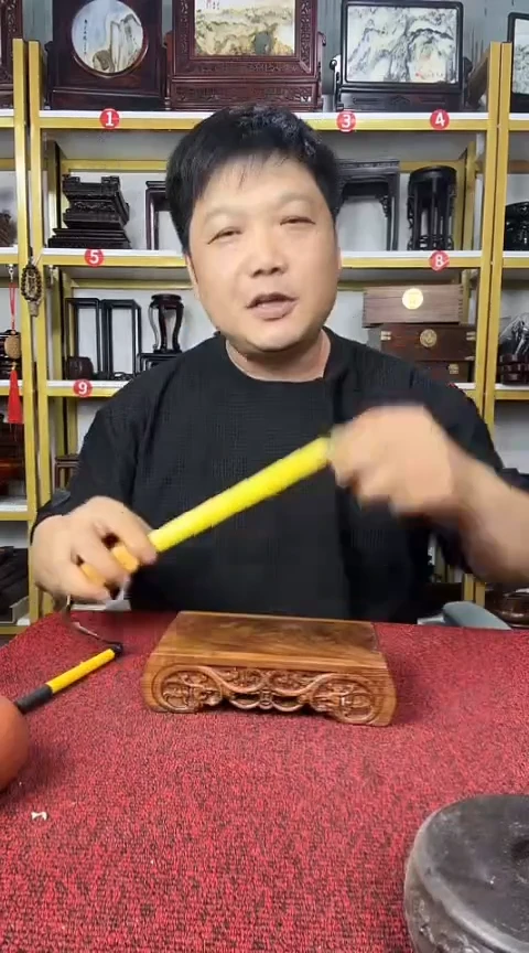 紫檀木类书架16.5*10CM书卷几