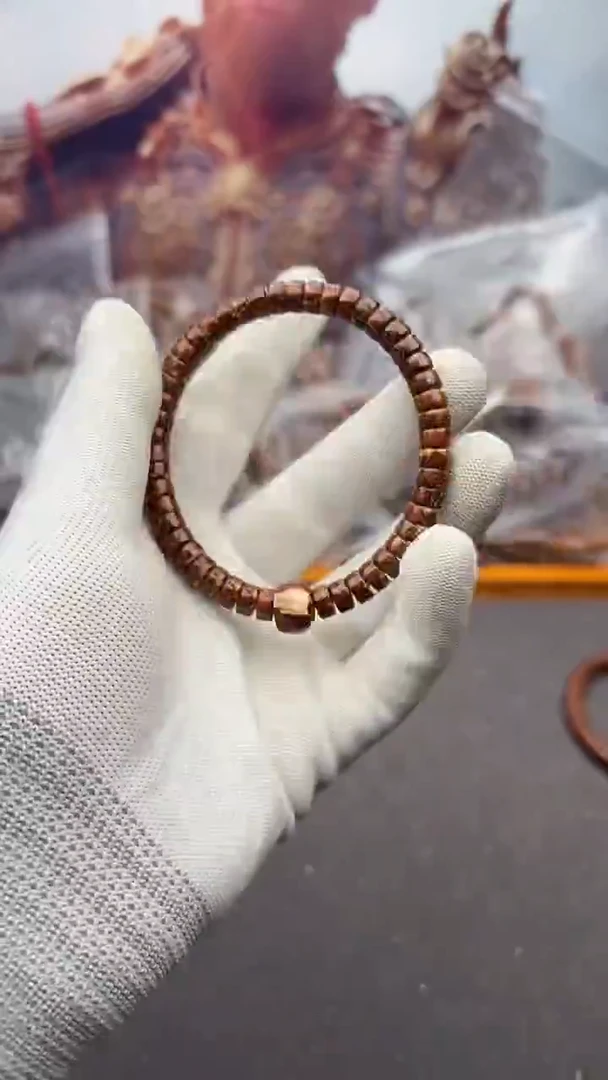 手串紫金鼠紫金鼠45药片虎皮纹