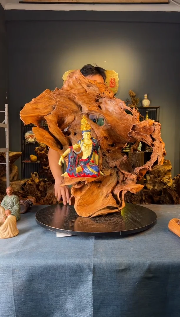 木卢师傅根艺作品（不包含人物摆件）