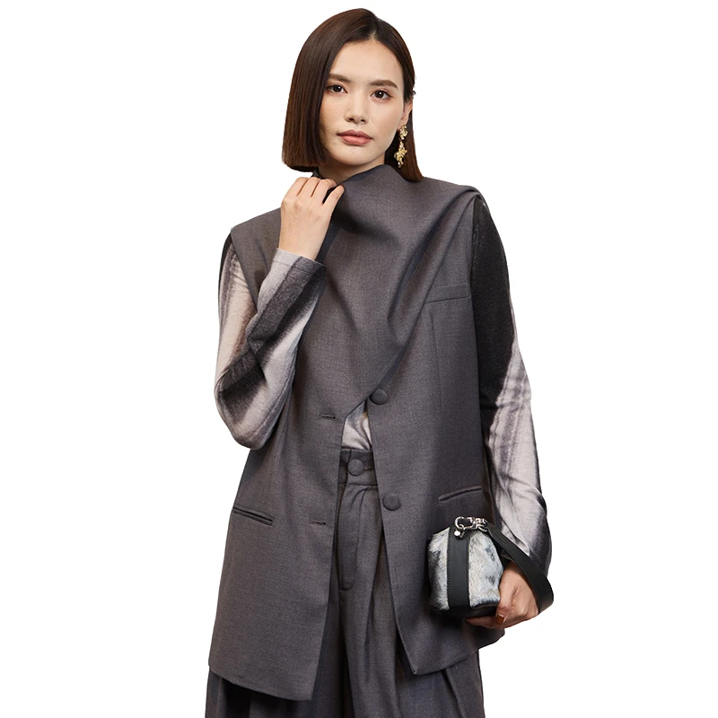 【公主高定】围巾领马夹3407317