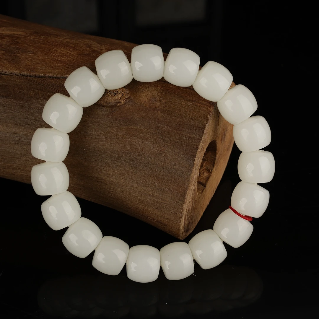 XX10103二十世纪和田玉手串