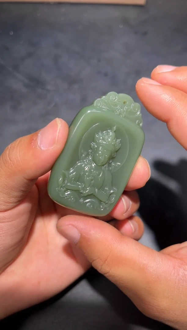 未镶嵌和田玉挂件YL-LL-12.5-8