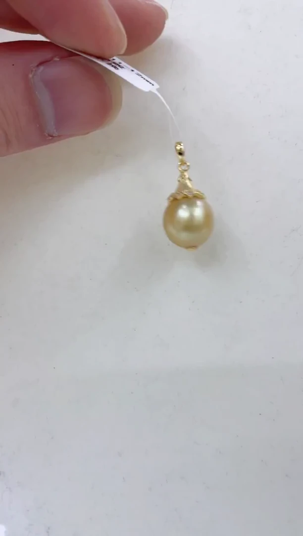 银S925镶嵌颈饰海水珍珠