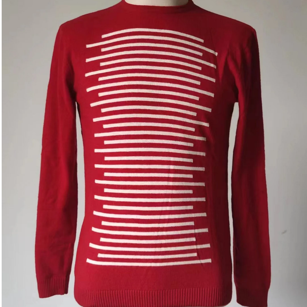 男士长袖休闲休闲时尚毛衣55H3