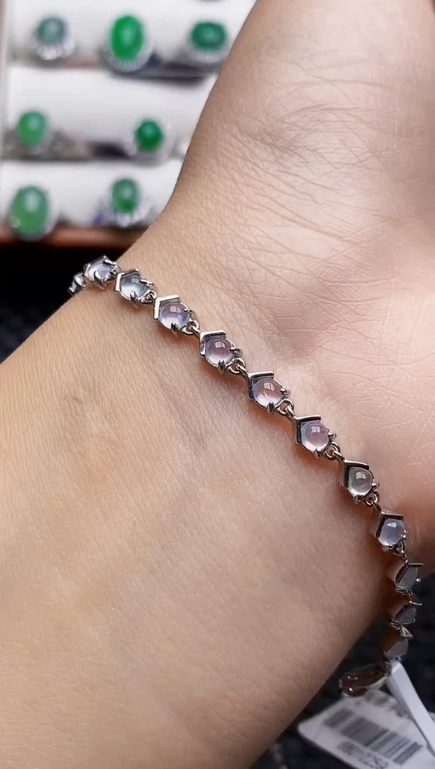 银S925镶嵌戒指翡翠6631