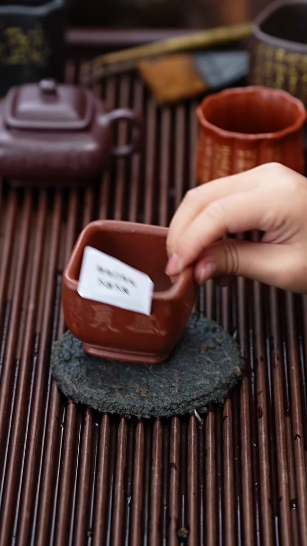 茶杯紫砂微瑕紫砂盛夏