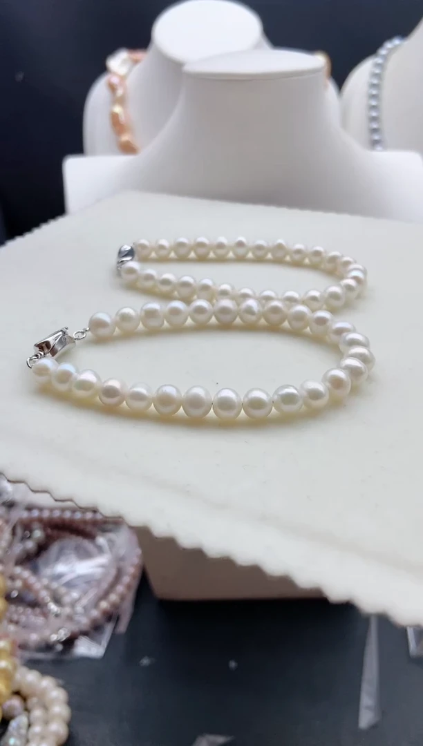 【闪购商品】淡水珍珠颈饰未镶嵌1