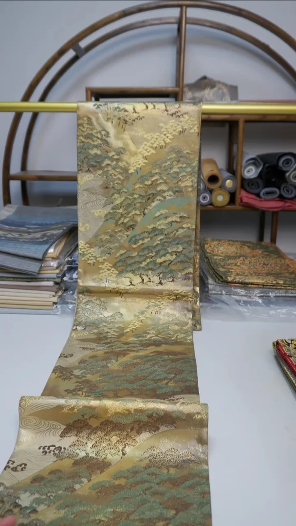 织绣126 全通风景宝相花