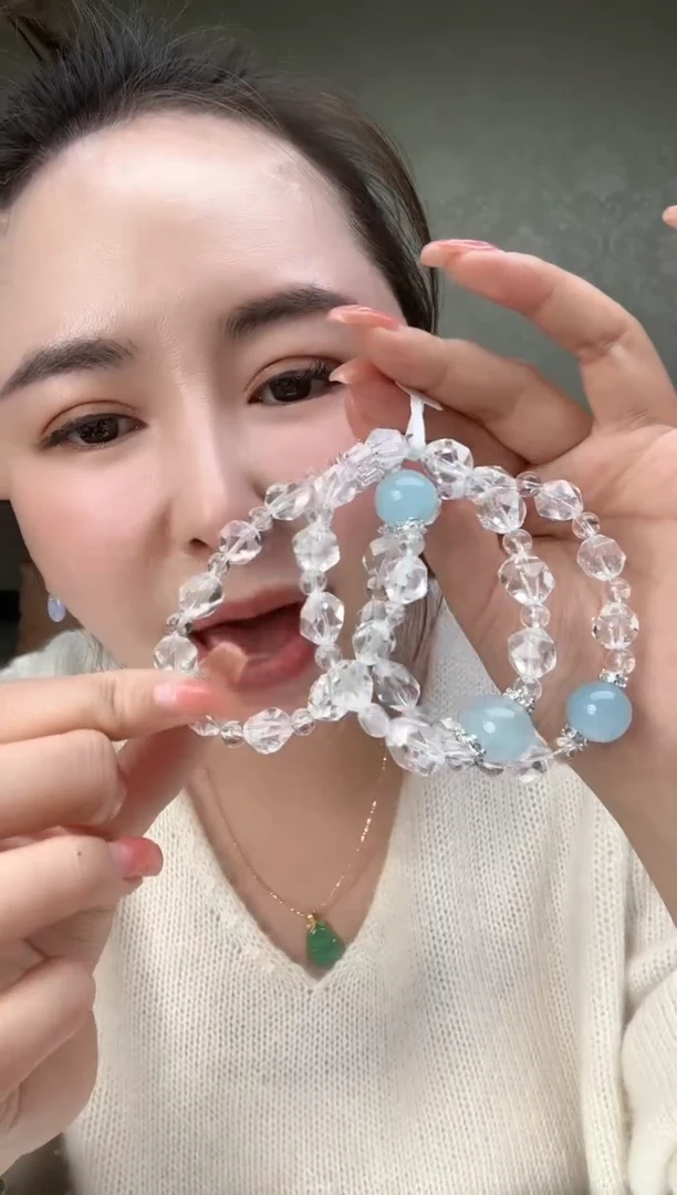 【闪购商品】水晶手串未镶嵌多样性发一件TZG0117088