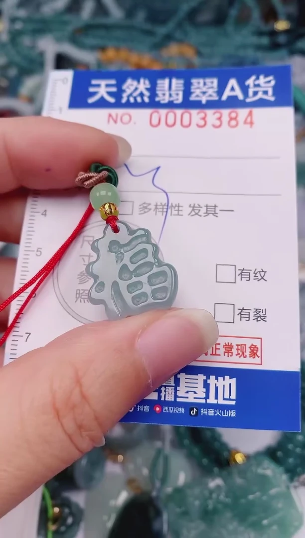 颈饰未镶嵌翡翠00003384
