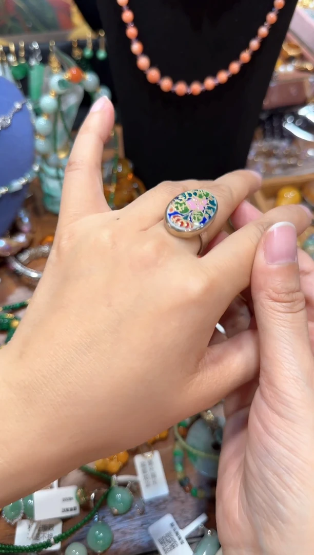 纯铜无非金属无方形戒指