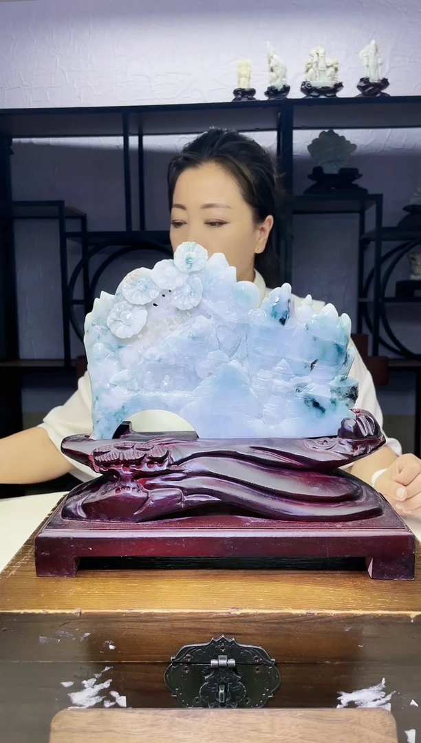 未镶嵌定制翡翠毛货09080374