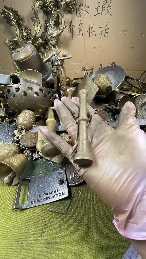 姚***摇亿锦铜回流铜器摆件26