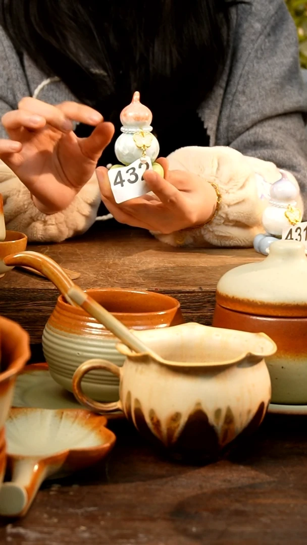 盘 高颜值粗陶餐具限时抢购