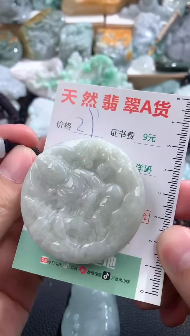 翡翠未镶嵌颈饰1