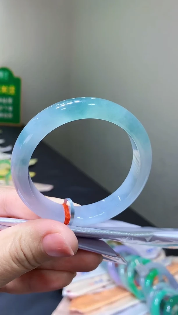 未镶嵌手镯翡翠k25天然缅甸翡翠A货56正圈