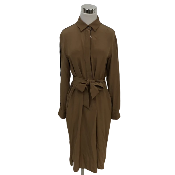 妃鱼/麦丝玛拉/桑蚕丝/连衣裙/95新/M7/27