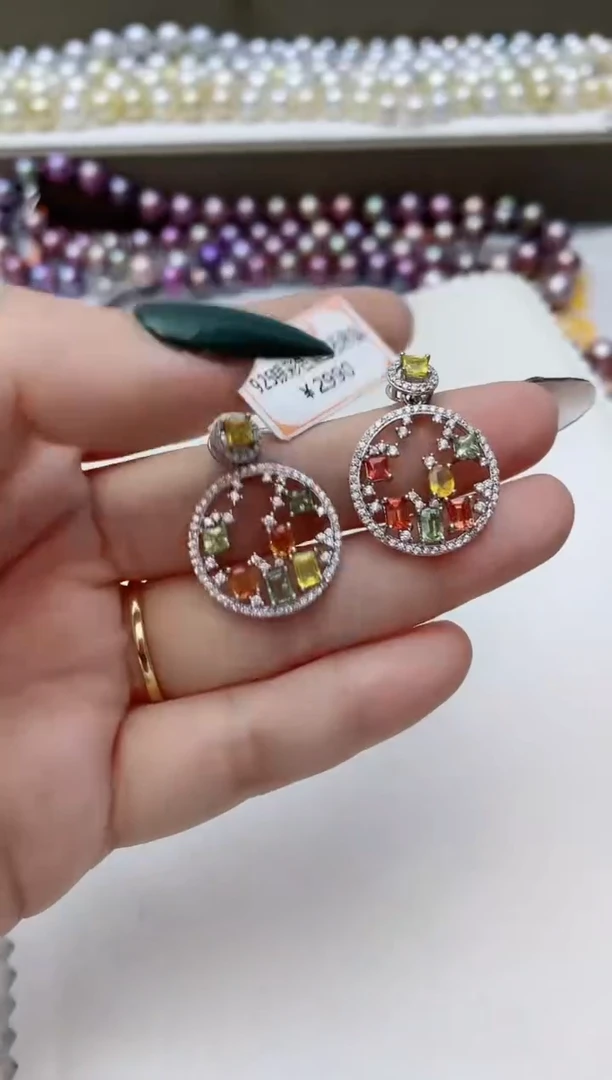 【闪购商品】蓝宝石颈饰银S925镶嵌A88商品多样性发其一